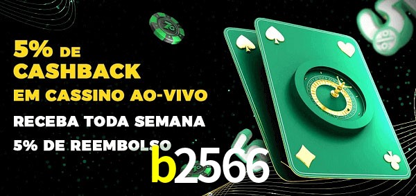 Promoções do cassino ao Vivo b2566